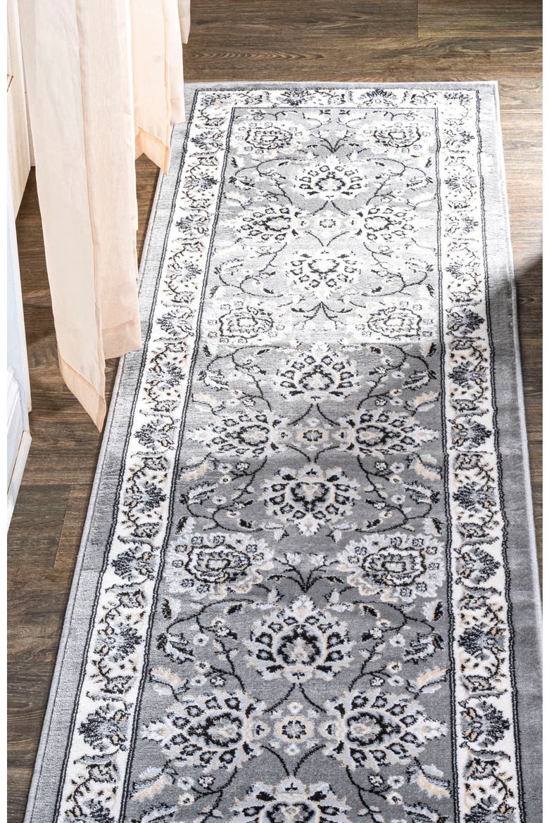 Cherie French Cottage Area Rug, Alternate, color, Gray/Cream