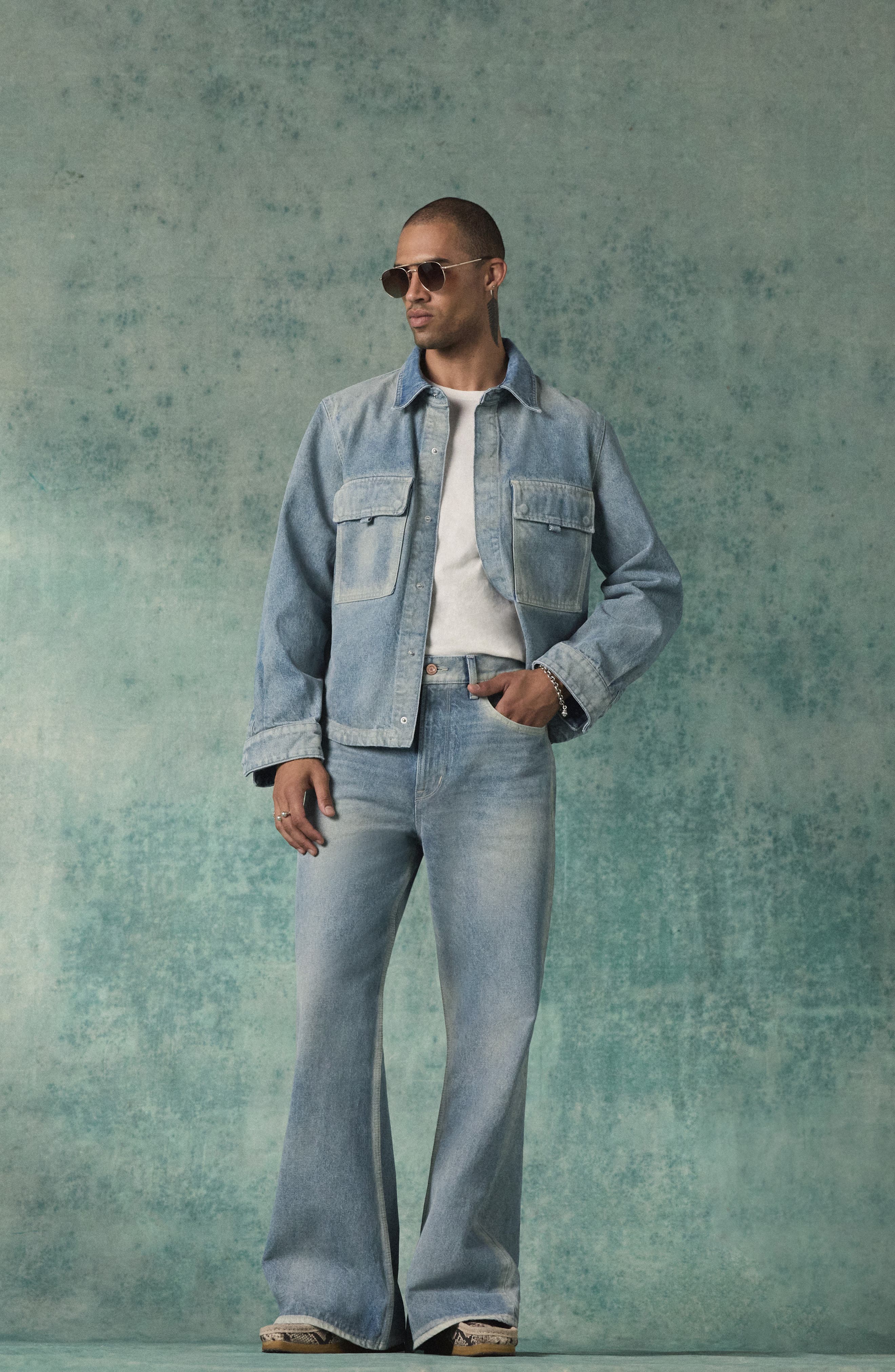 Hudson Jeans Denim Shirt Jacket — фото 2
