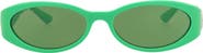 Gucci 54mm Oval Sunglasses