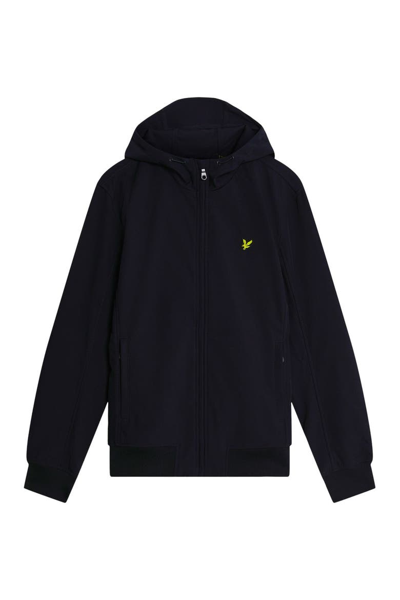 Mesh Back Long Sleeve Softshell Jacket, Alternate, color, Dark Navy