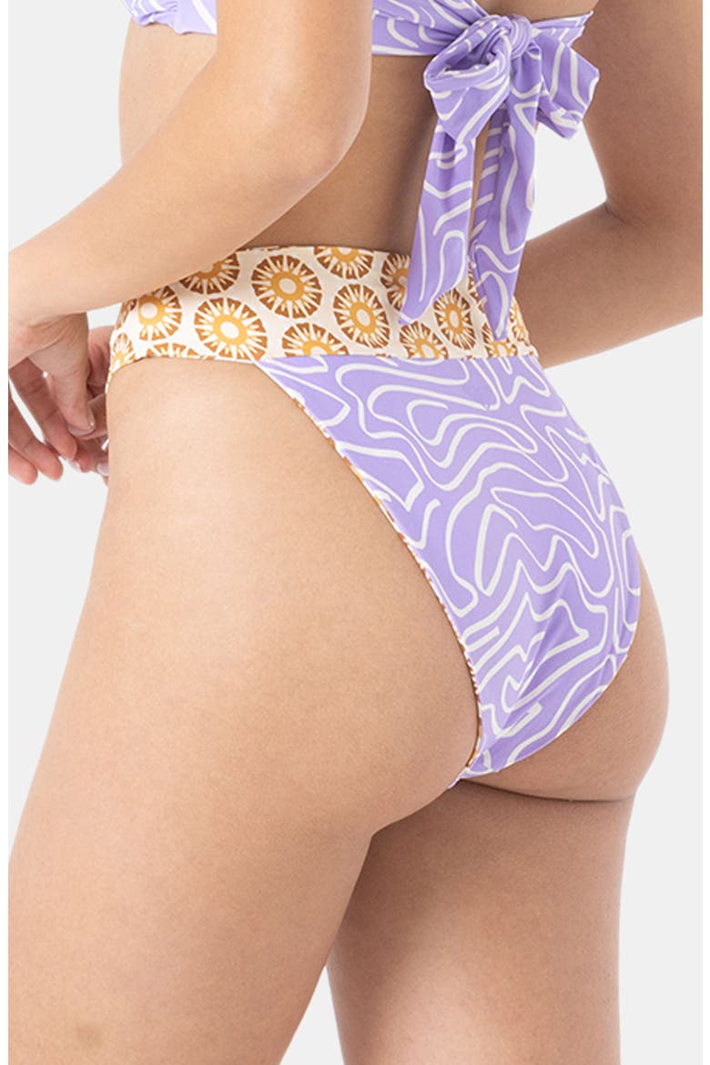 Sunshine State of Mind Cheeky Swim Bottoms, Alternate, color, PURPLE MULTI