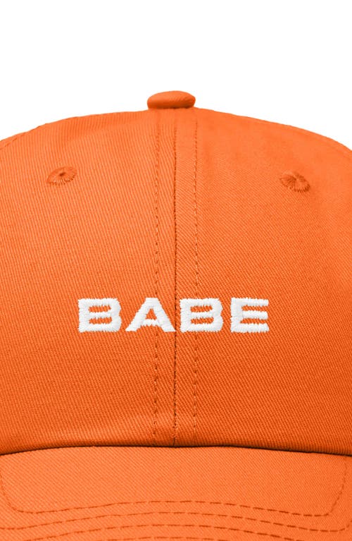 DALIX DALIX BABE EMBROIDERED CAP