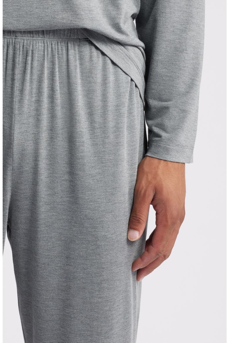 Moonlight Modal Blend Pajamas, Alternate, color, GREY DARK HEATHER