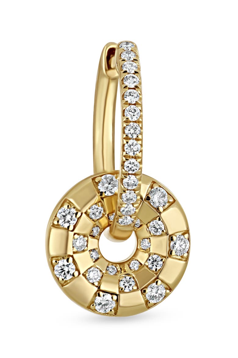 Kiera 18K Gold Diamond Drop Earrings, Alternate, color, 18K YELLOW GOLD/ DIAMOND