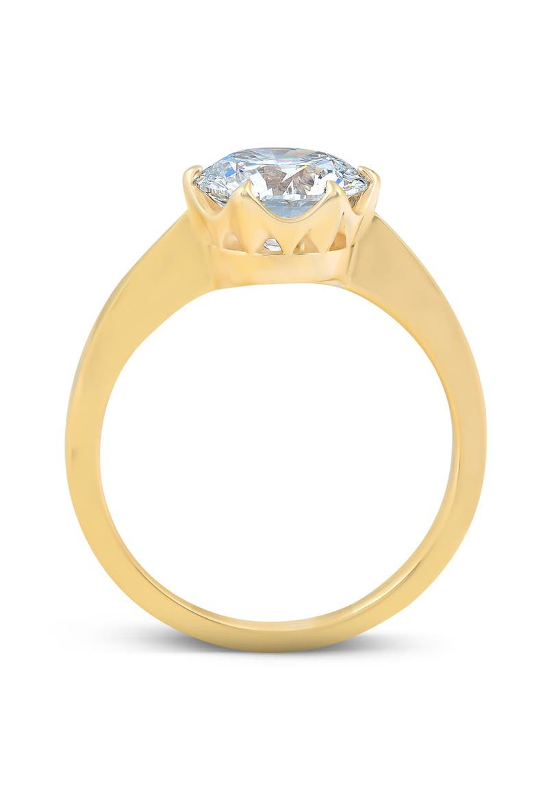 2 Ct Diamond Solitaire Engagement Ring 14k Gold Lab Grown, Alternate, color, 14k Yellow Gold