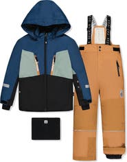 Deux par Deux Teknik Fleece Jacket & Pants Two Piece Snowsuit