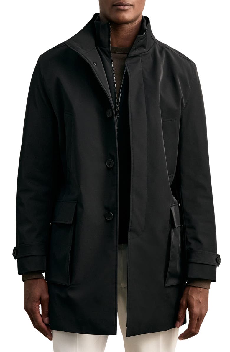 Reiss Player Water Resistant Coat, Main, color,