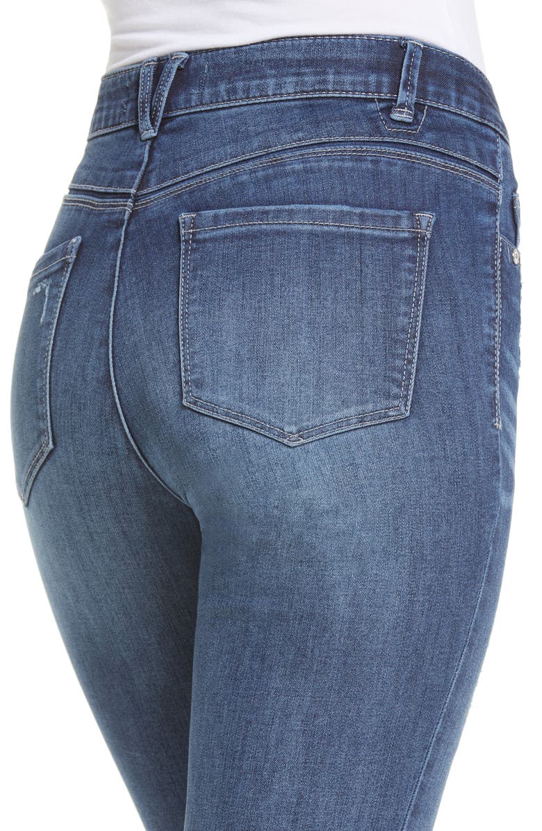 Wit & Wisdom 'Ab'Solution Luxe Touch High Waist Ankle Skinny Jeans, Alternate, color, 