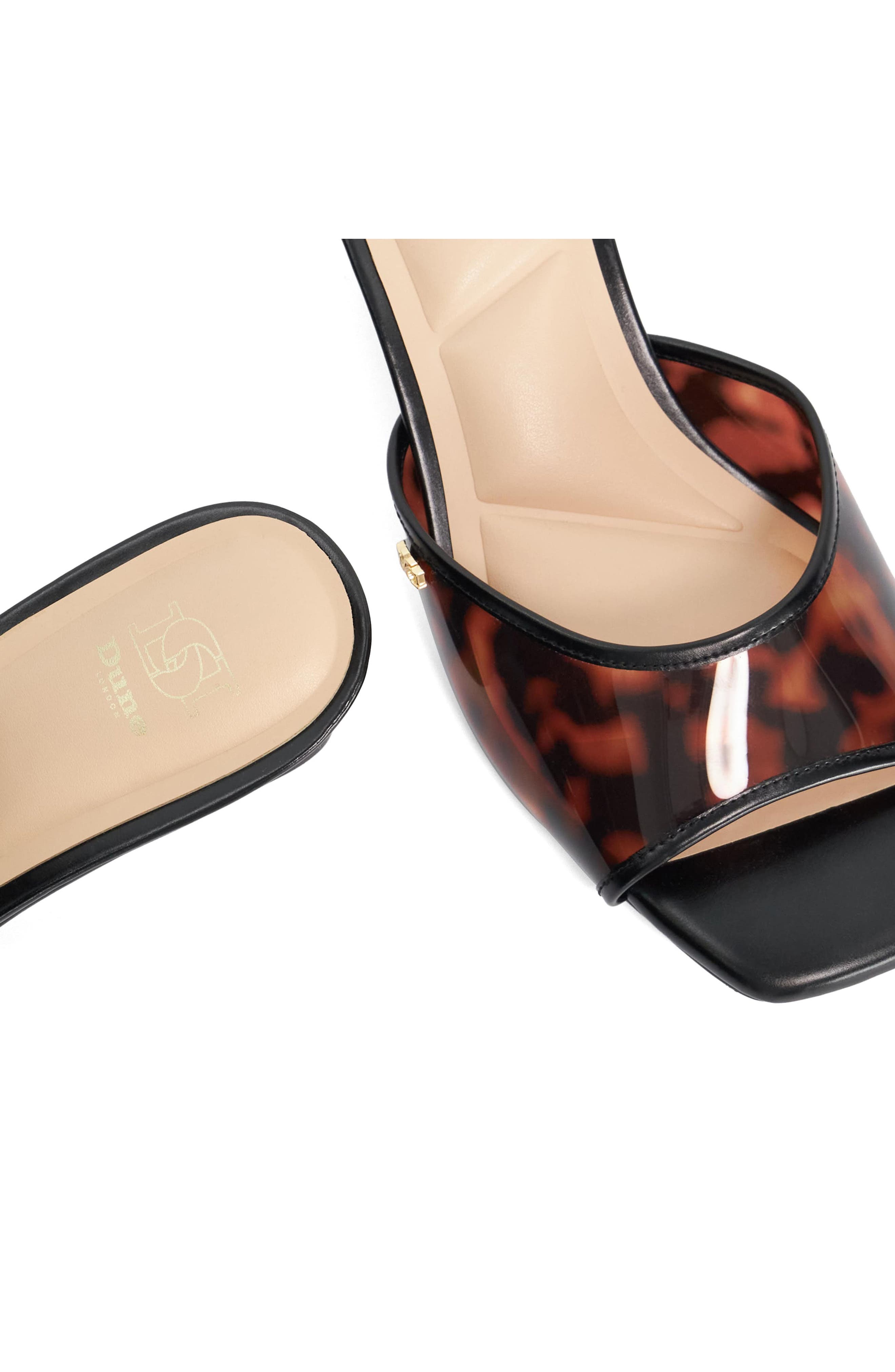 Dune London Meerkats Wedge Slide Sandal, Alternate, color, Multi