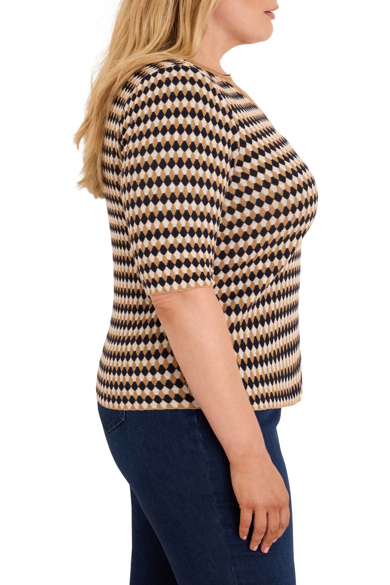 Jacquard Sweater, Alternate, color, NEUTRAL MULTI