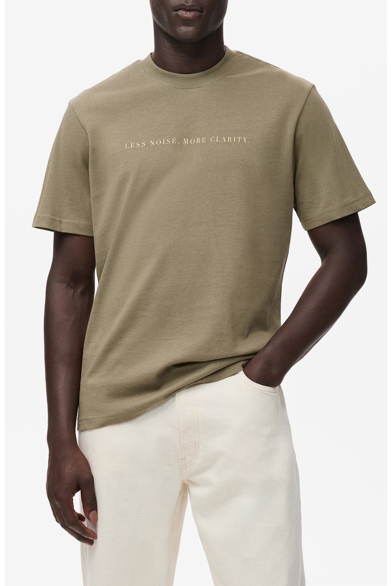 Cotton Graphic T-Shirt, Main, color, DARK GREEN