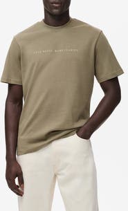 MANGO Cotton Graphic T-Shirt