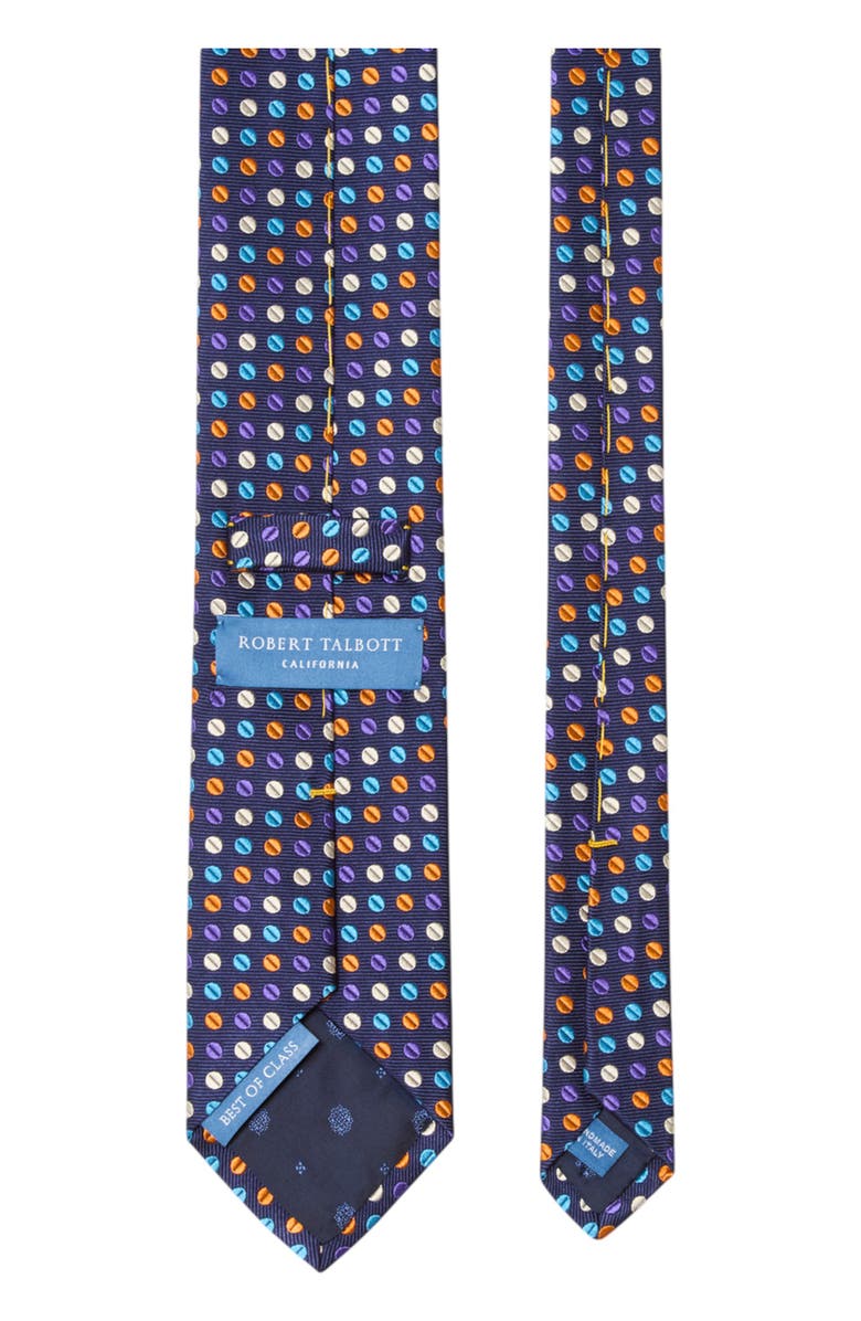 Robert Talbott Robert Geo Circle Jacquard Best of Class Necktie, Alternate, color, 