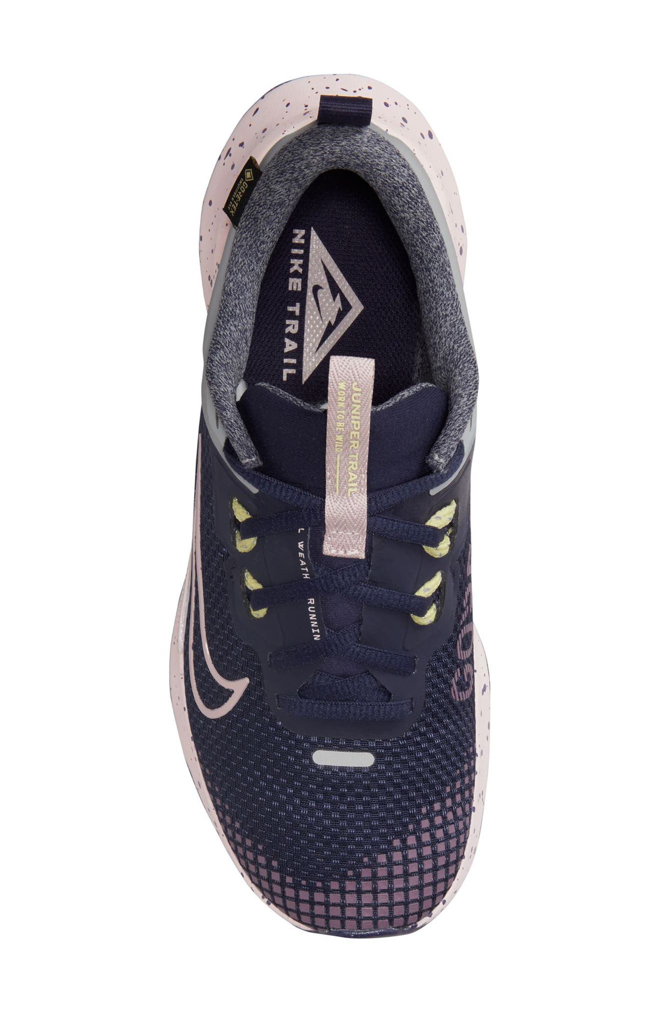 Nike Juniper Trail 2 Gore-Tex<sup>®</sup> Waterproof Trail Running Shoe, Alternate, color, Purple/ Platinum
