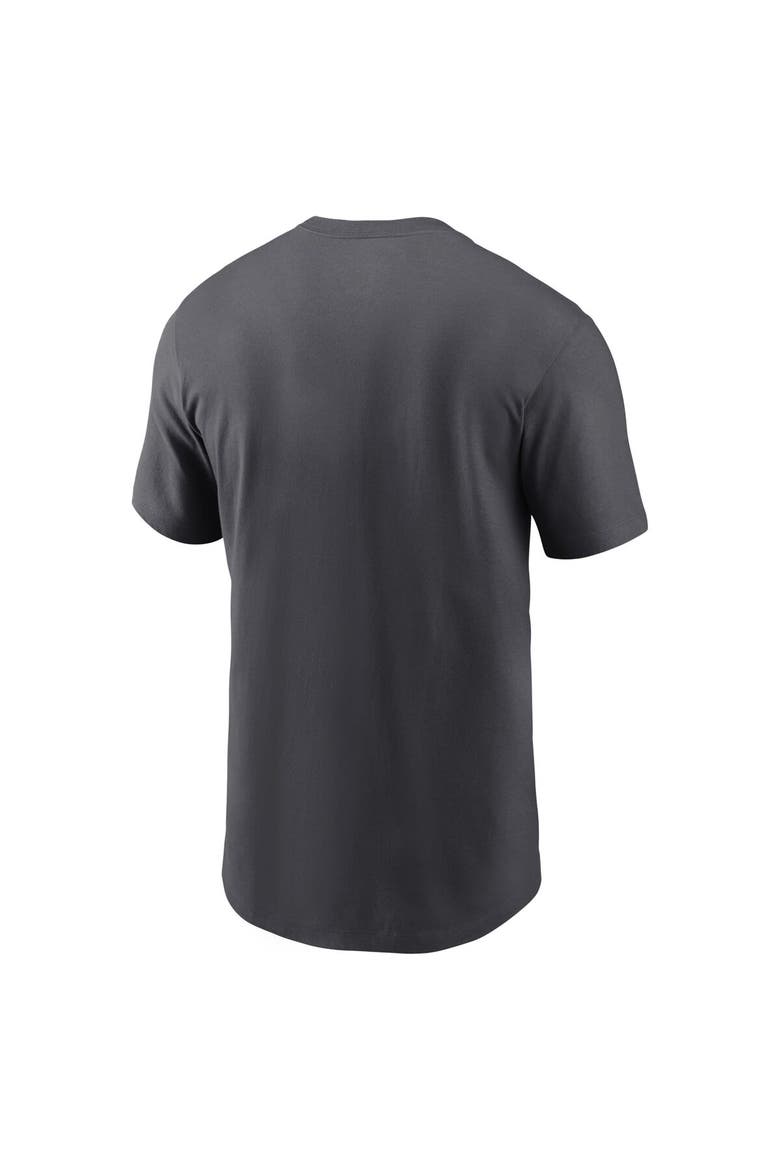 Men's Nike Anthracite Ohio State Buckeyes Primetime Alternate Logo T-Shirt, Alternate, color, Anthracite