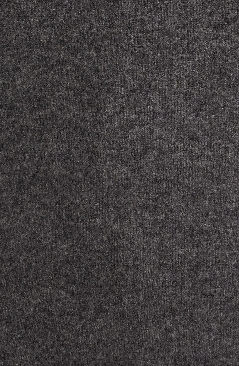 johnnie-O Niccolo Cashmere Quarter Zip Sweater, Alternate, color, Charcoal