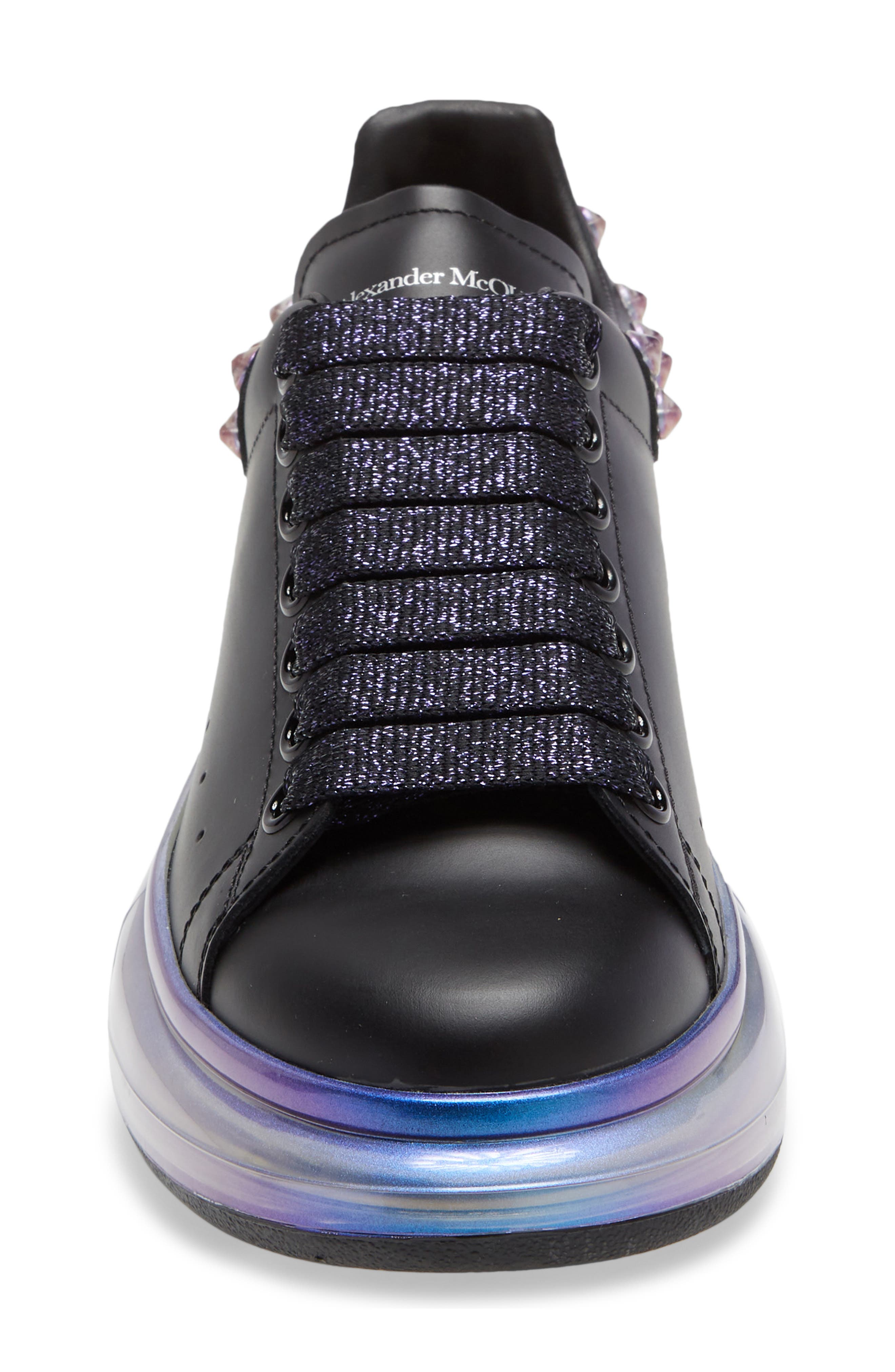 McQueen Alexander McQueen Iridescent Oversize Bubble Sole Platform Sneaker, Alternate, color, 