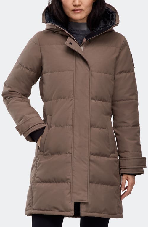 Canada Goose Shelburne Recycled Nylon 625 Fill Power Down Parka In Gray