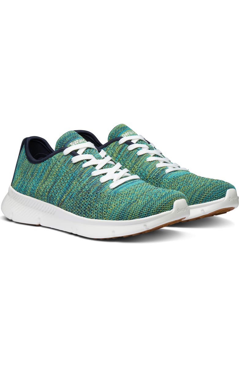Swims Mare Knit Trainer Sneaker, Main, color, Green Multi