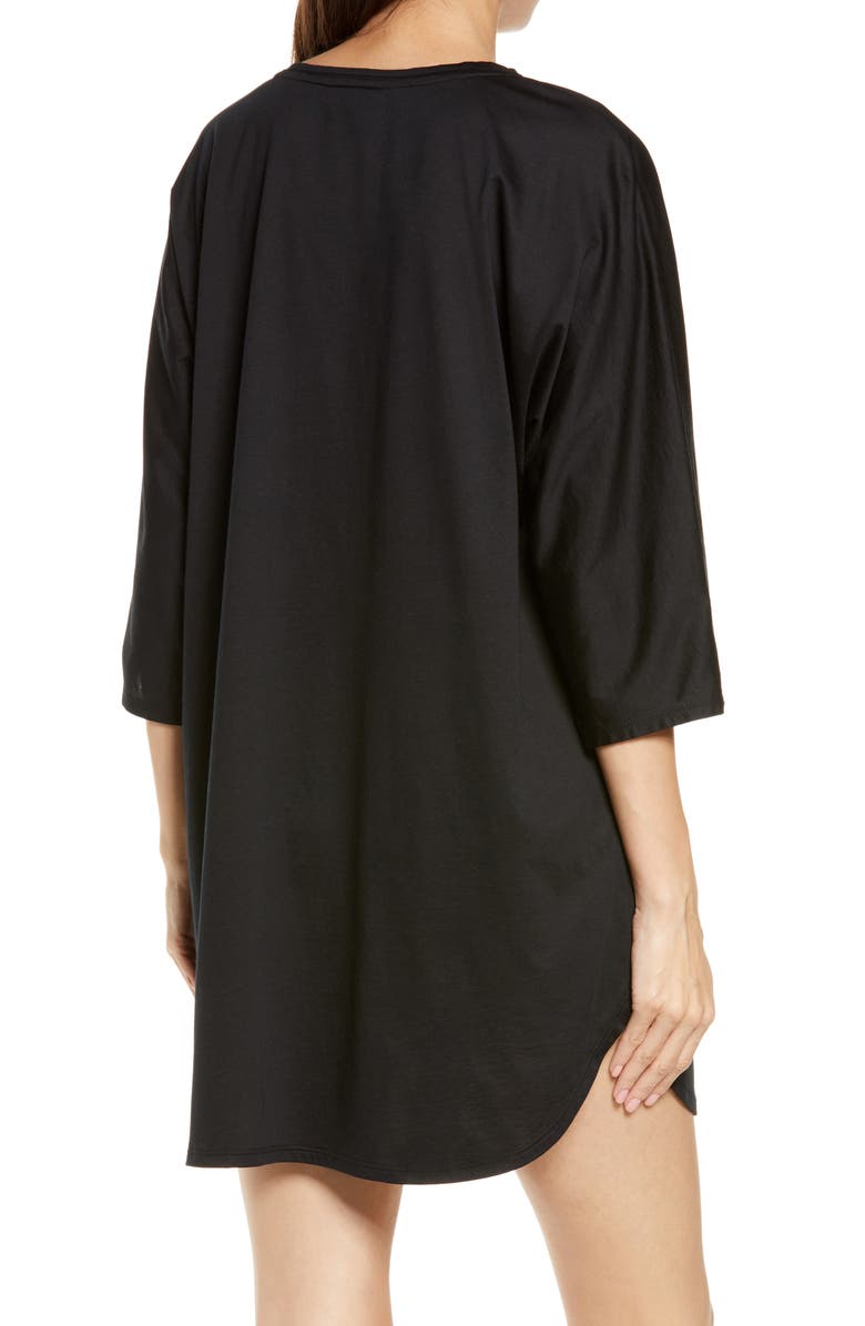 Natori Bliss Cotton & Modal Sleep Shirt, Alternate, color, 