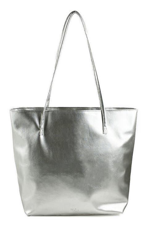 Vegan Leather Tote Bag