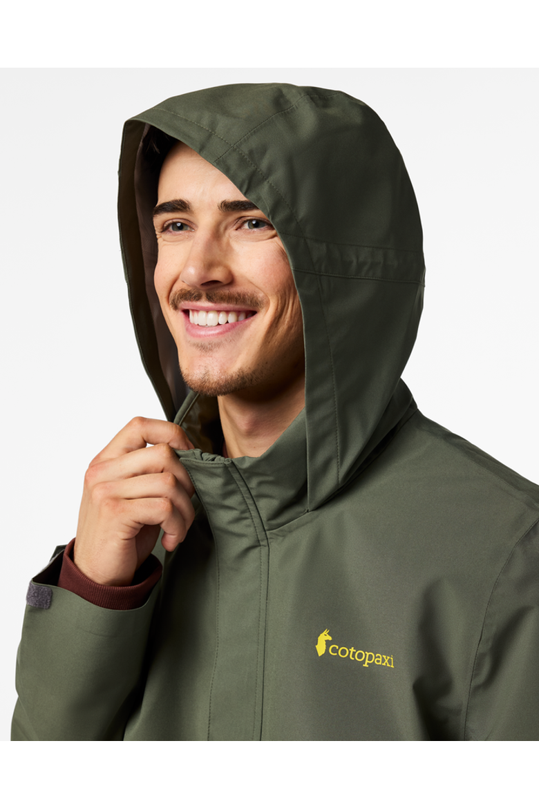 Cielo Rain Parka - Men's, Alternate, color, Fatigue