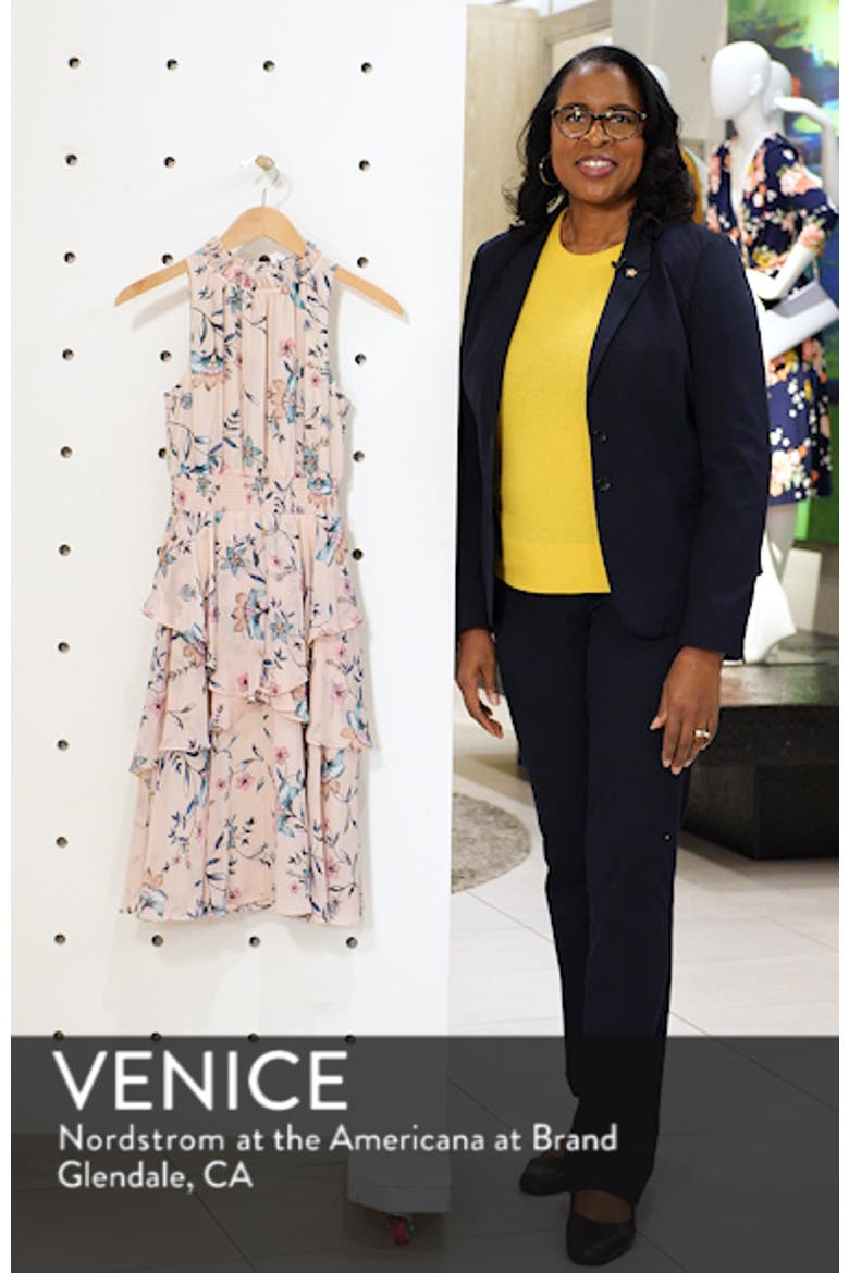 Floral Ruffle A-Line Dress video
