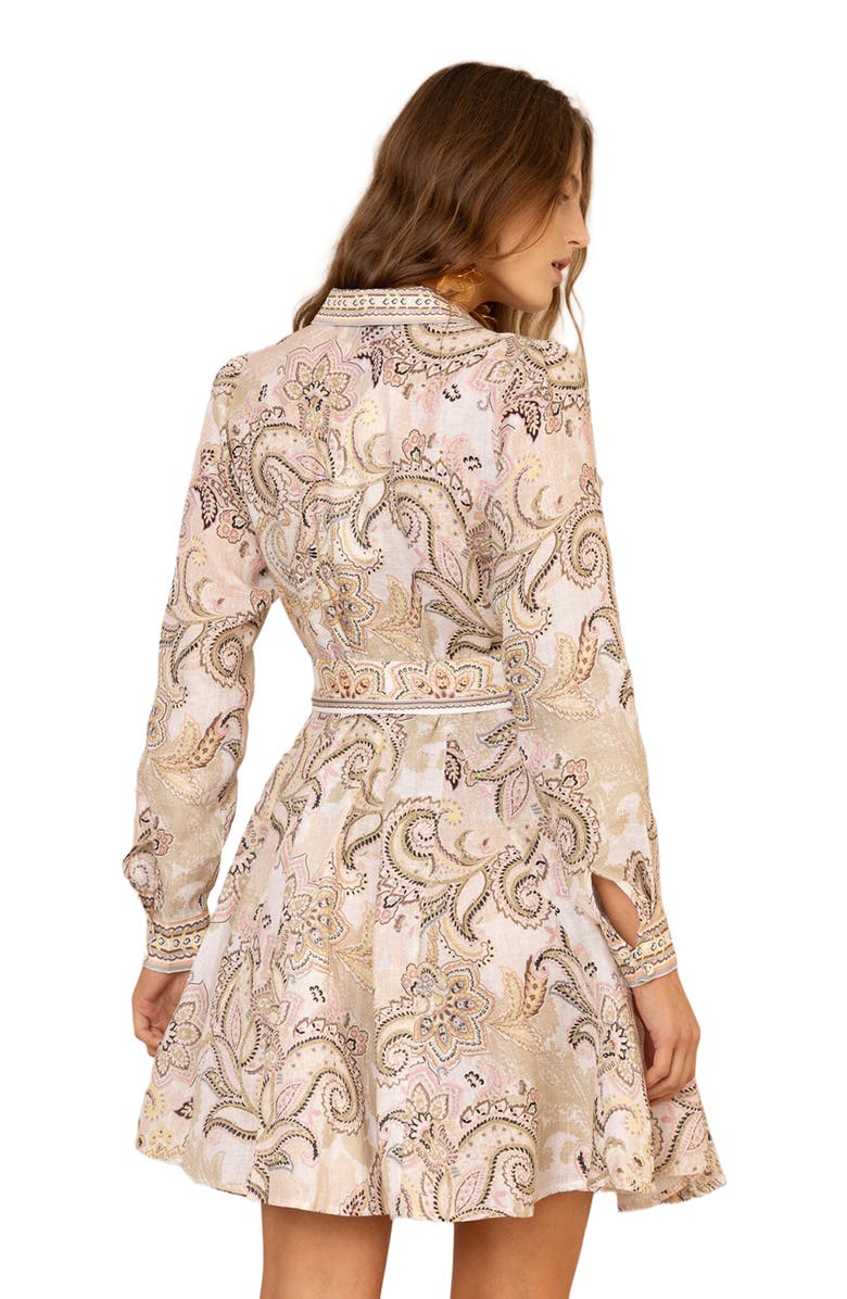 Halebob Clementine Linen Dress, Alternate, color, 