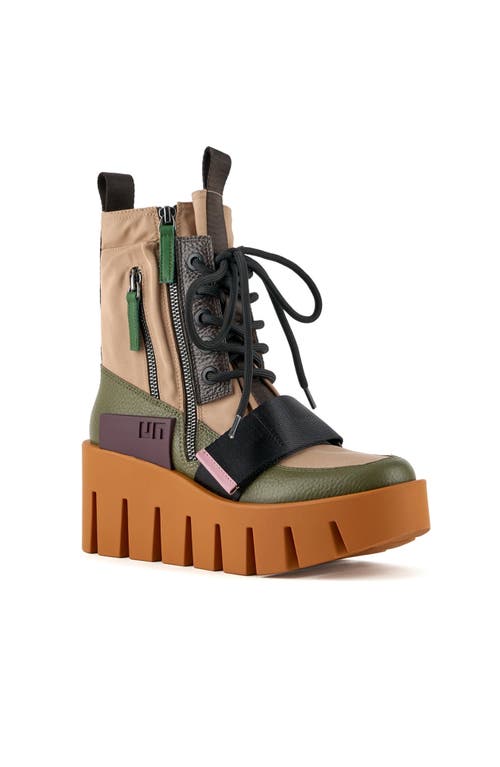 United Nude Grip Combat Lo Boot In Multi