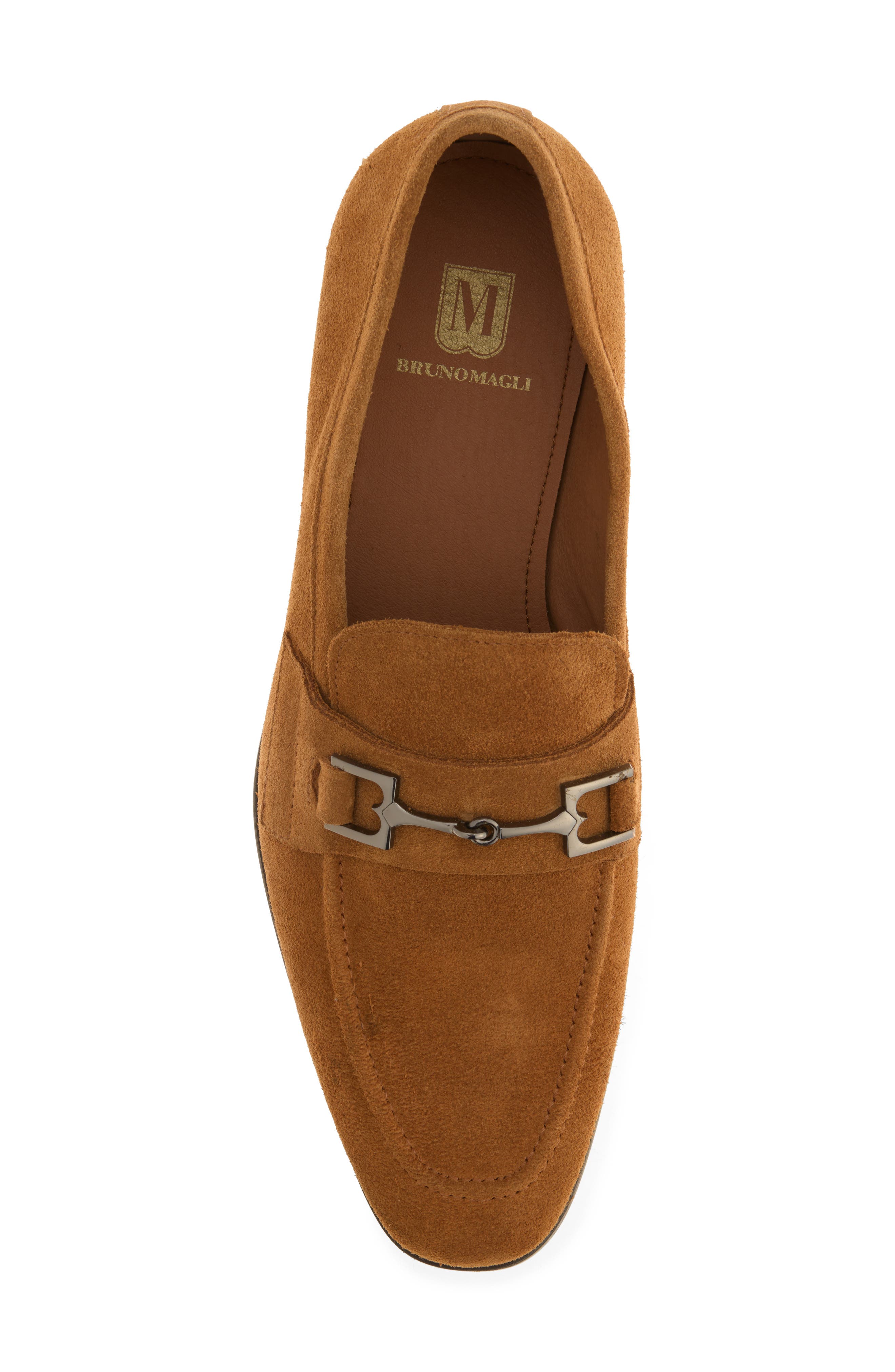 Pacoal Bit Loafer, Alternate, color, COGNAC SUEDE