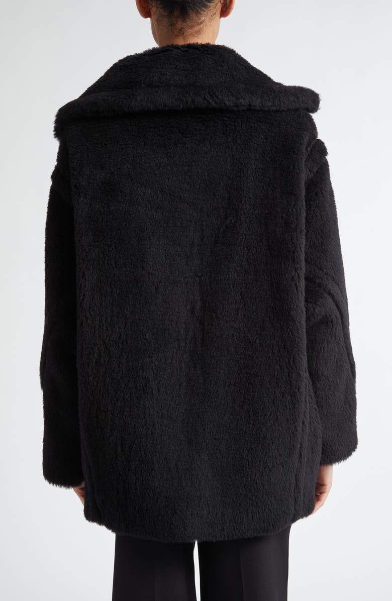 Max Mara Olga Short Virgin Wool & Cashmere Coat, Alternate, color, 