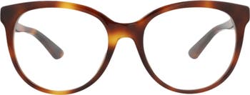 OV5393F.1652.51口19/145 Gucci 53mm Oval Optical Glasses | Nordstromrack