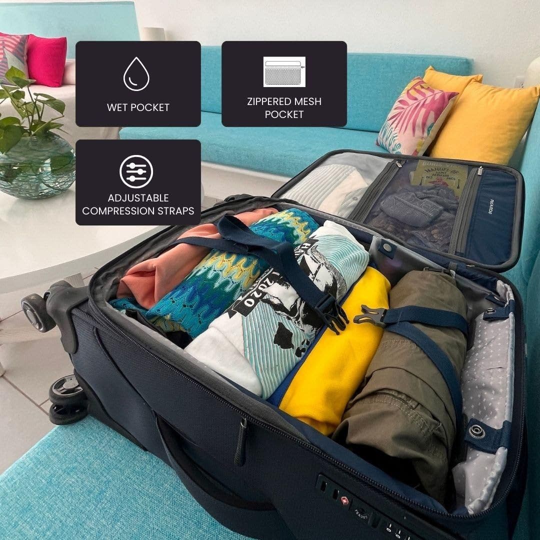 Ricardo Beverly Hills Avalon Softside 2 Piece Luggage, Alternate, color, Juniper Green