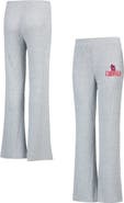 CONCEPTS SPORT Women's Concepts Sport Gray St. Louis Cardinals Juniper Rib Knit Flare Sleep Pants