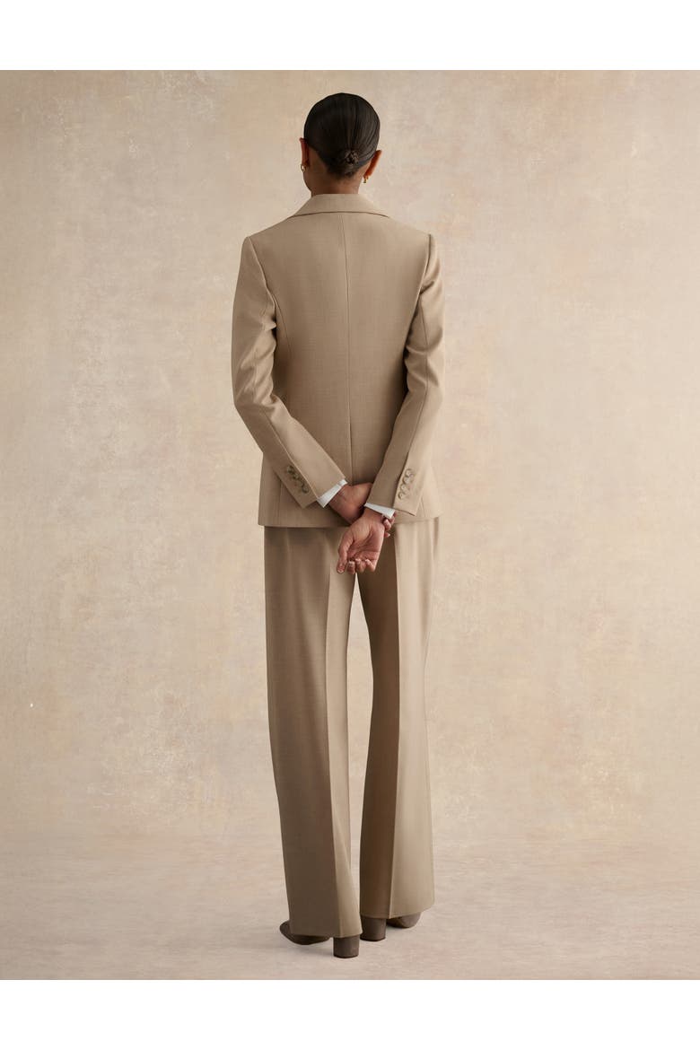 Ashleen Single-Breasted Blazer, Alternate, color, Neutral