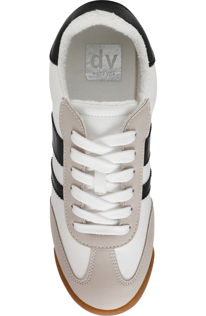 DV by Dolce Vita Retro Racer Sneaker, Alternate, color, Black White