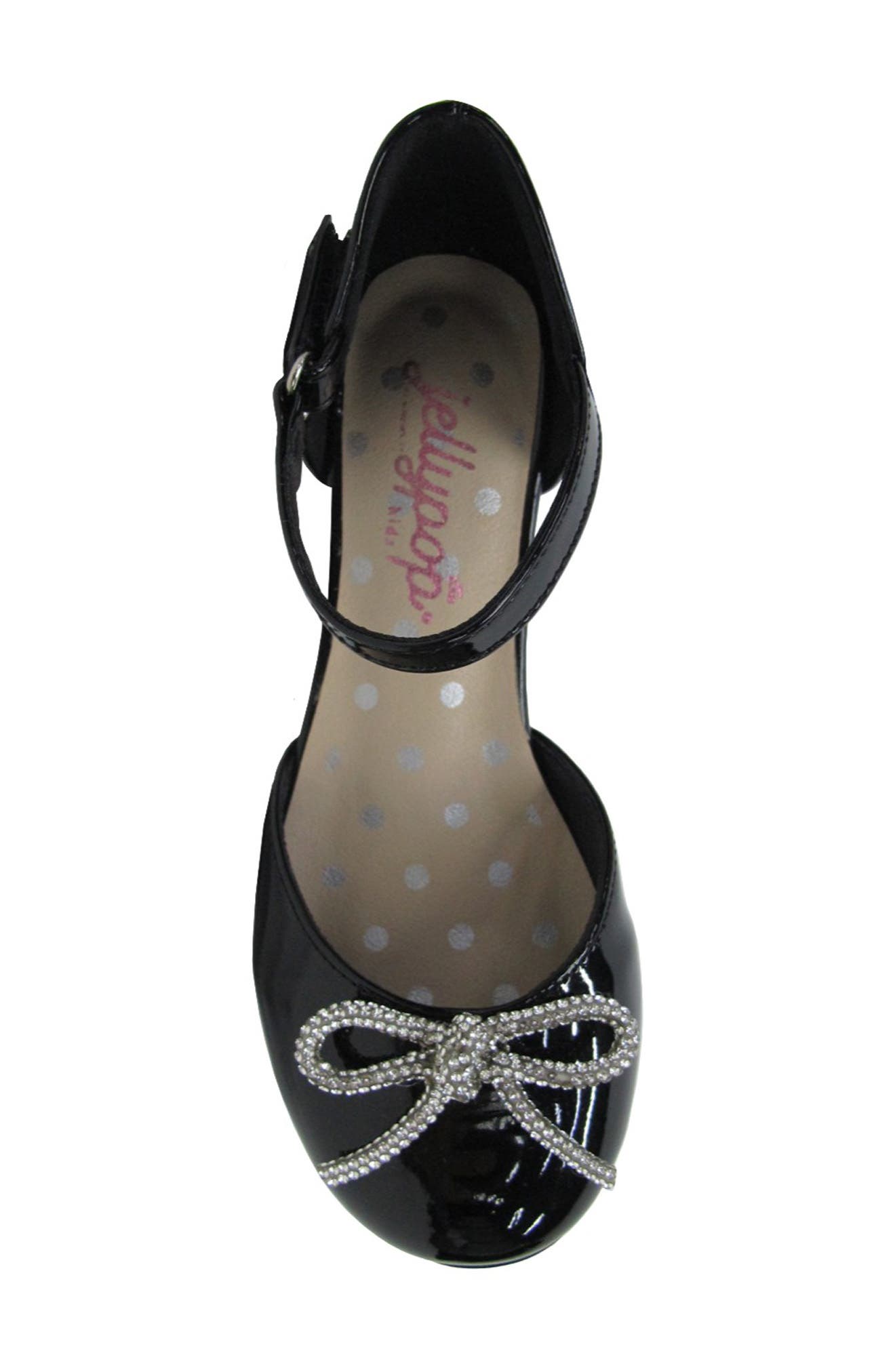 JELLYPOP Kids' Audrina Bow Pump, Alternate, color, Black