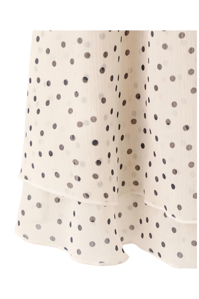 Polka Dot Woven Shirt, Alternate, color, OFF WHITE