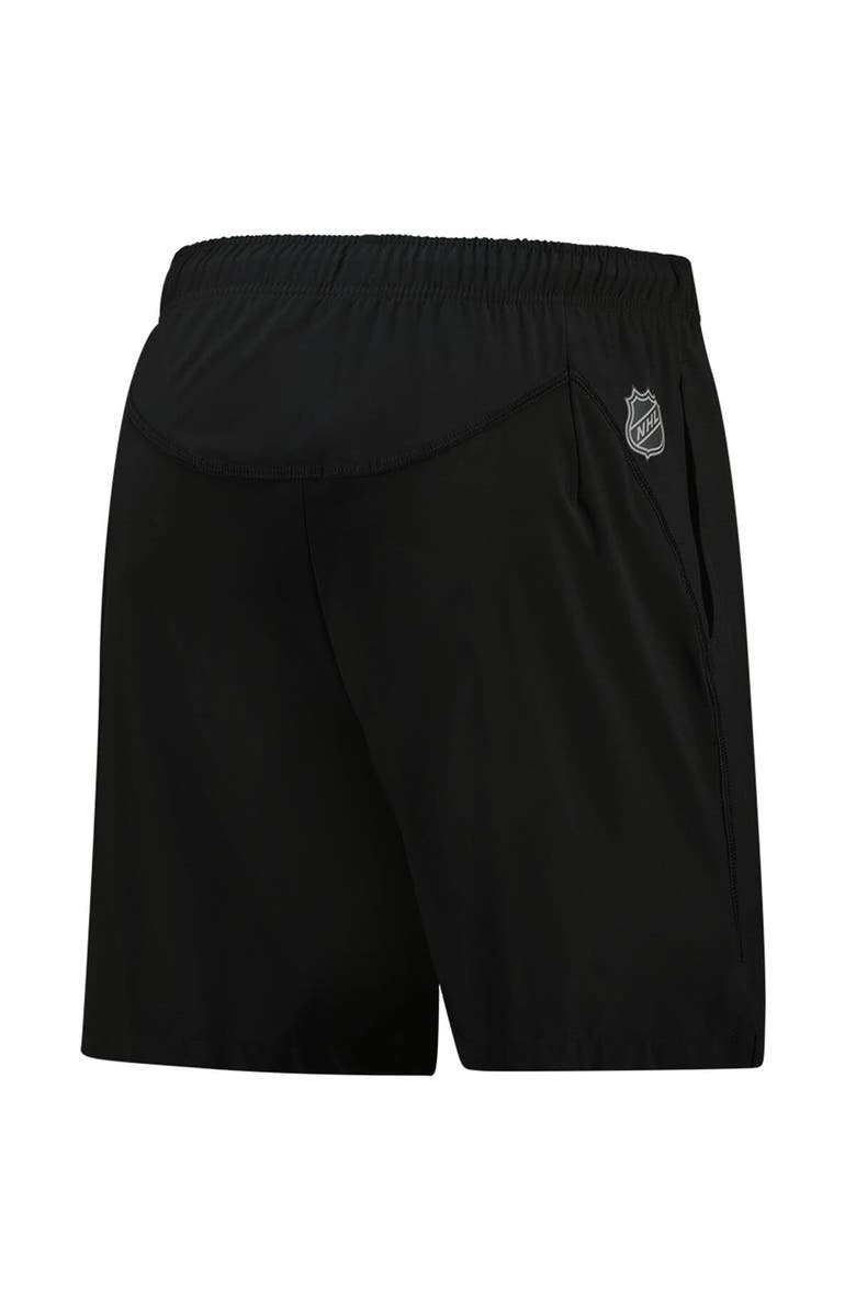 FANATICS Men's Fanatics Black Anaheim Ducks Tech Training Shorts, Alternate, color, Black