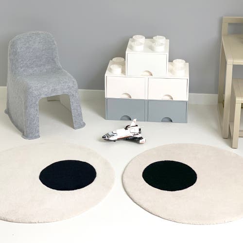 Maison Deux Eyes Pair Rug In White