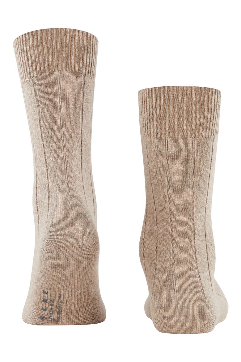 Lhasa Wool Blend Socks, Alternate, color, NUTMEG