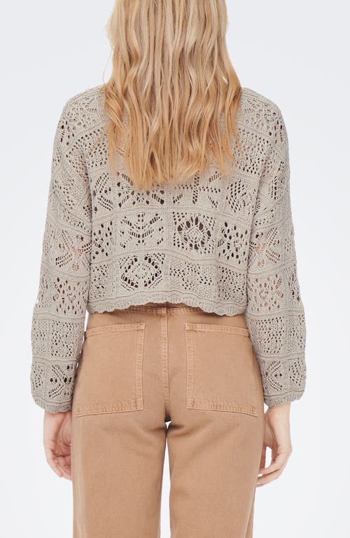 Only Onlbeach Knit Cardigan In Gray