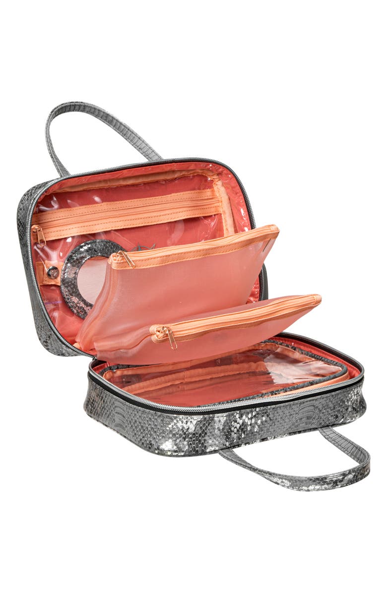 Stephanie Johnson Cairo Kohl ML Traveler Makeup Bag, Alternate, color,