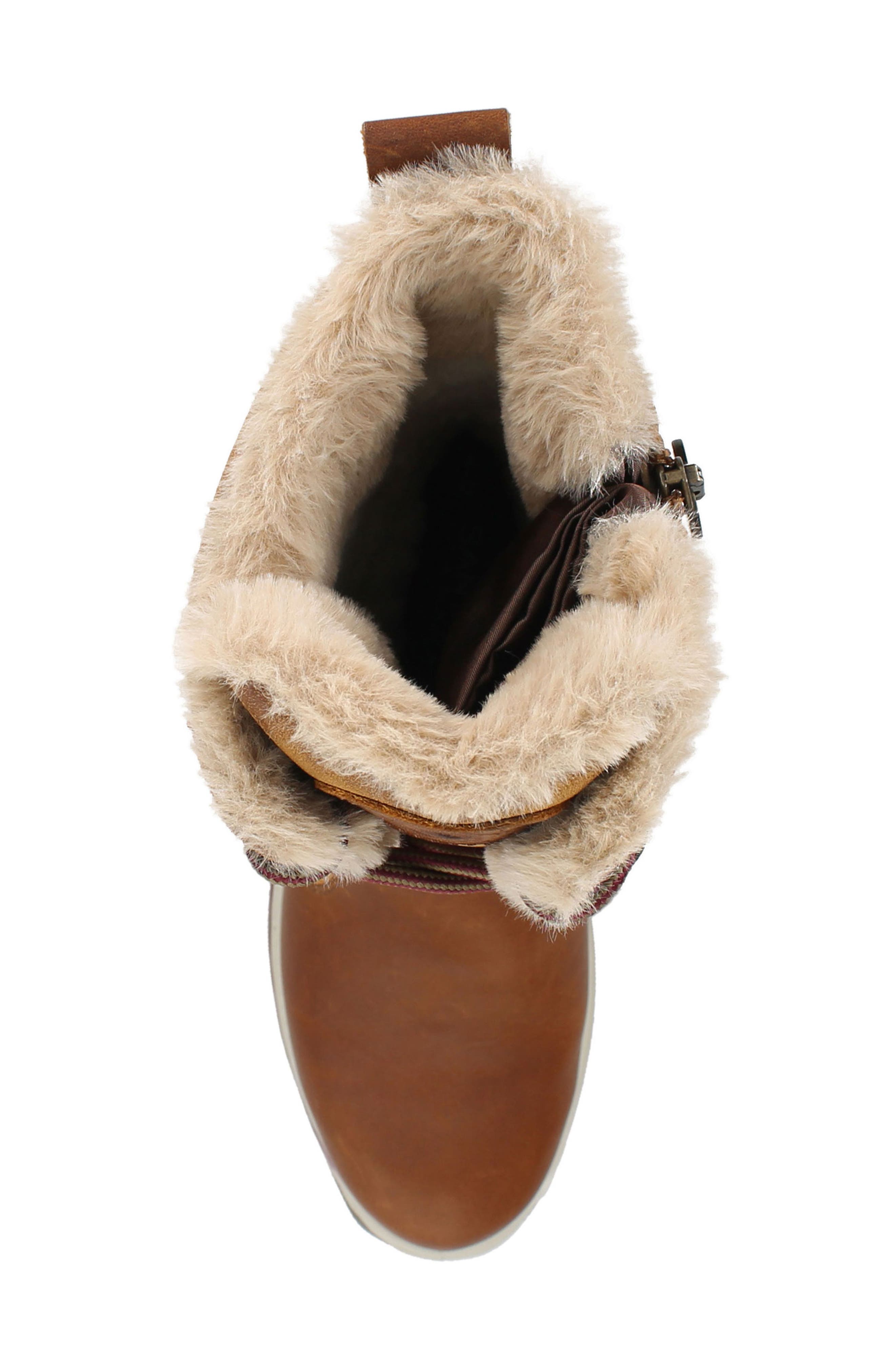Santana Canada Misa Luxe Faux Fur Lined Waterproof Boot, Alternate, color, 