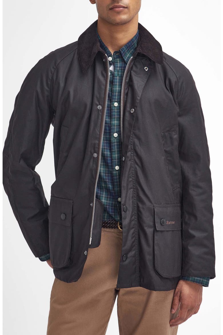 Ashby Waxed Cotton Jacket, Main, color, RUSTIC/ CLASSIC