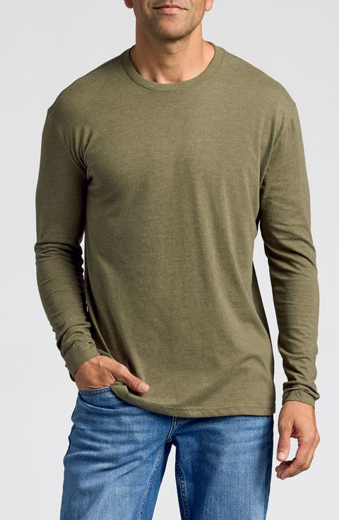 Classic Long Sleeve Crewneck T-Shirt