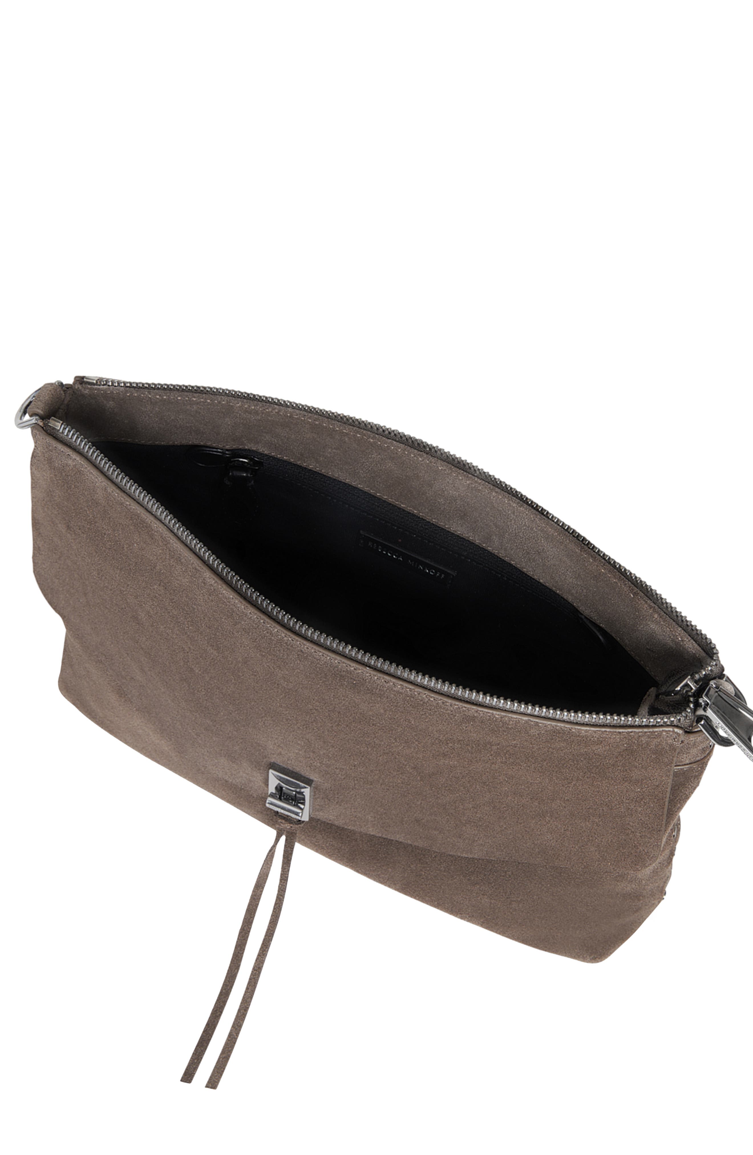 Rebecca Minkoff Darren Top Zip Shoulder Bag, Alternate, color, 