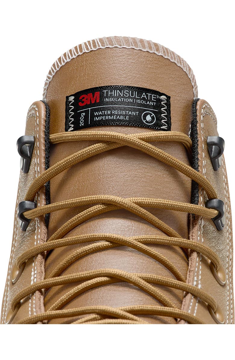Converse Chuck Taylor All Star Equip Waterproof Leather High Top Sneaker, Alternate, color, Toadstool Tan