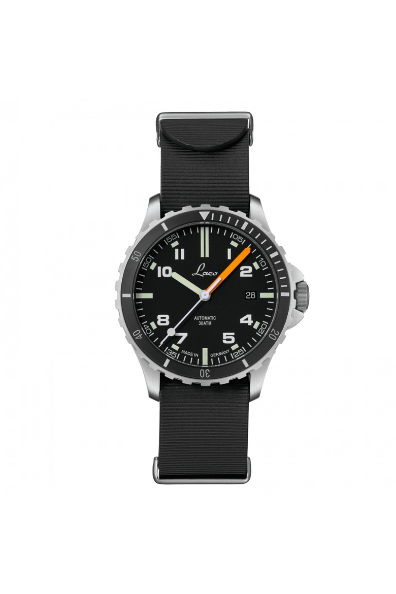 Scorpion Himalaya - 39mm, Black Rubber Black Dial, Main, color, Black