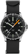 Laco Scorpion Himalaya - 39mm, Black Rubber Black Dial